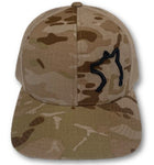 Mulitcam / Khaki  Desert Hat