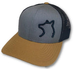 Tri-Color Trucker Mesh Snapback