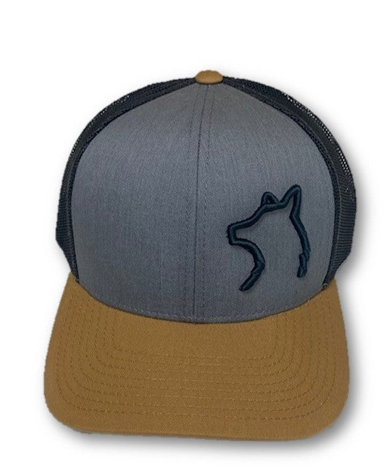 Tri-Color Trucker Mesh Snapback